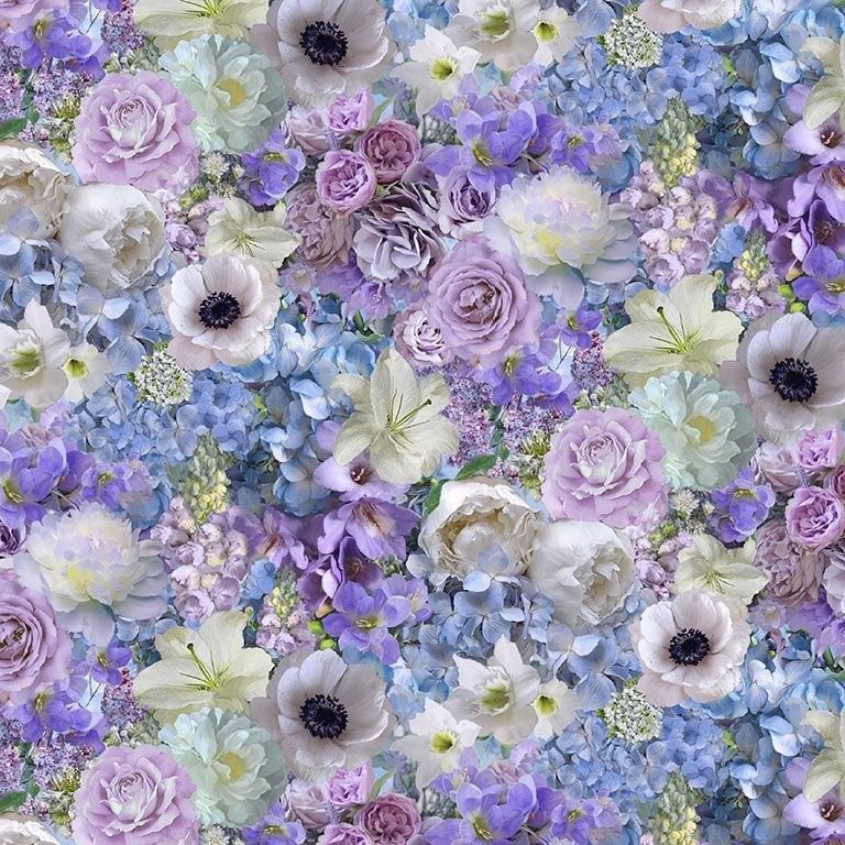 Timeless Treasures Fleur CD2368 Multi