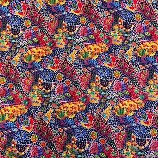 Oasis Fabrics Butterfly Waltz 60-399 Purple