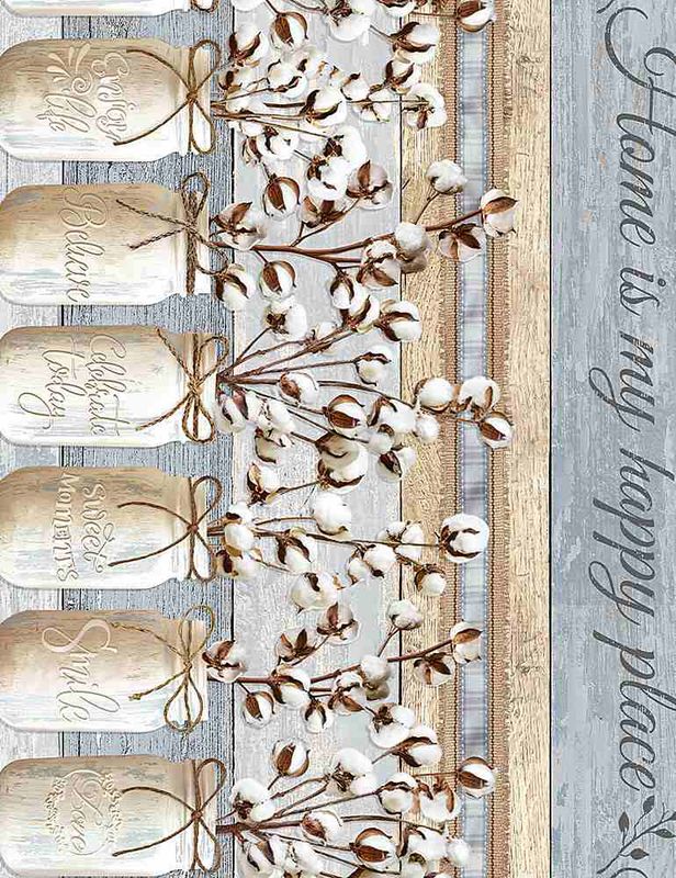 Timeless Treasures Home C7176 Blue