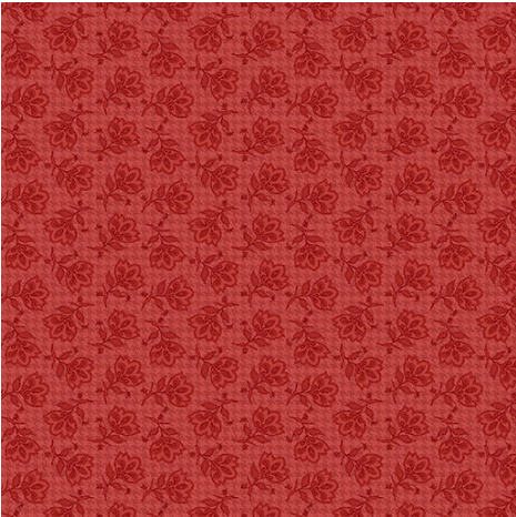 Benartex Heartland Flowers Red
