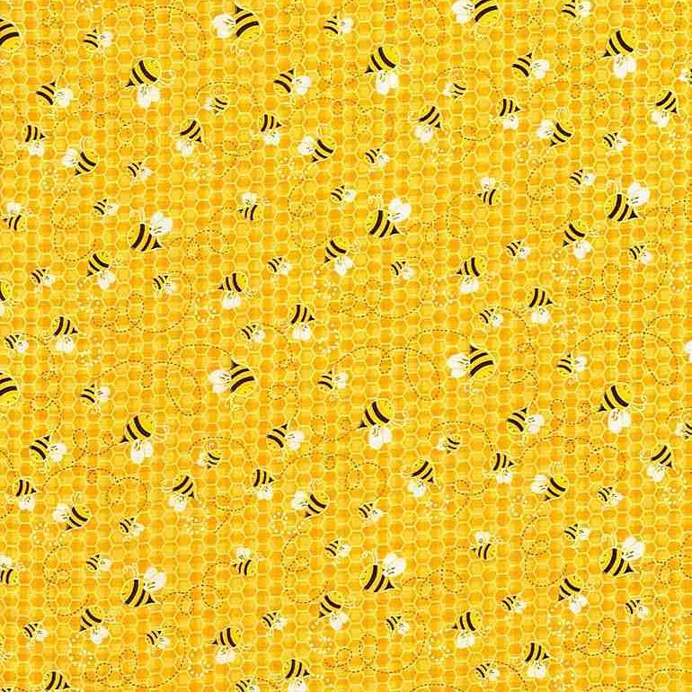 Timeless Treasures Gail C6106 Honey