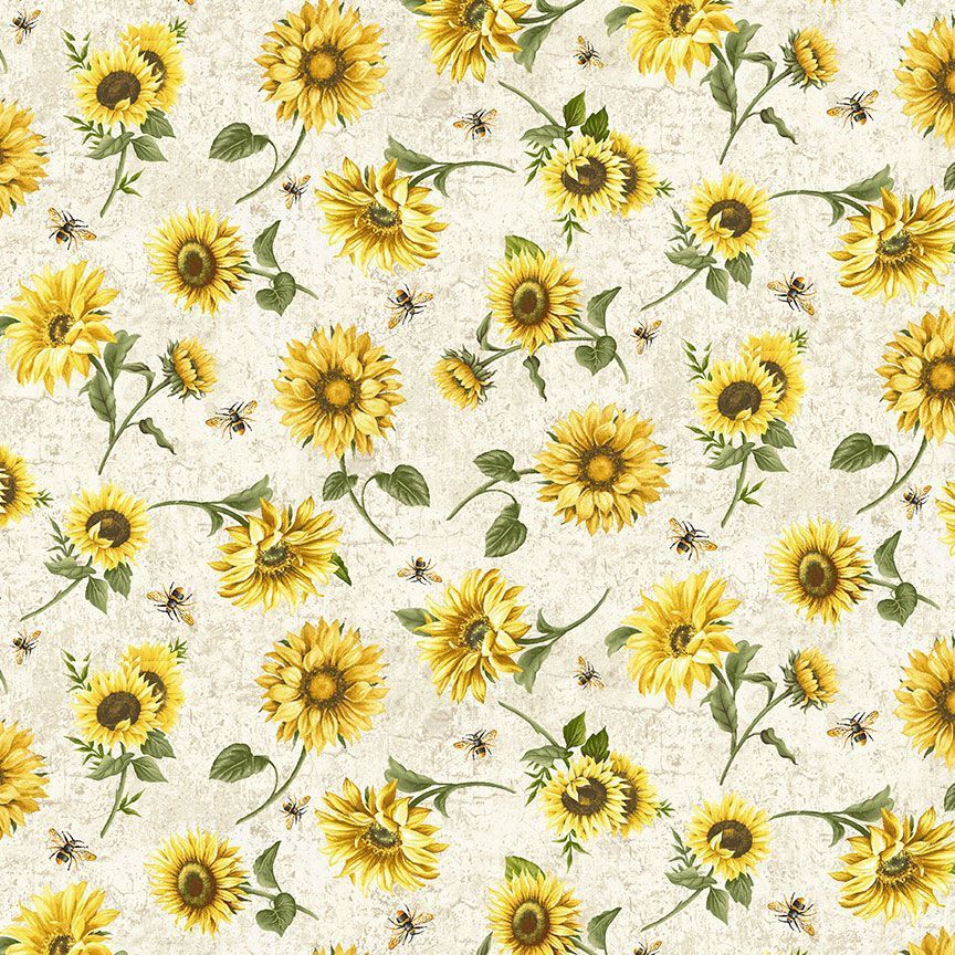 Timeless Treasures Bee CD2395 Cream