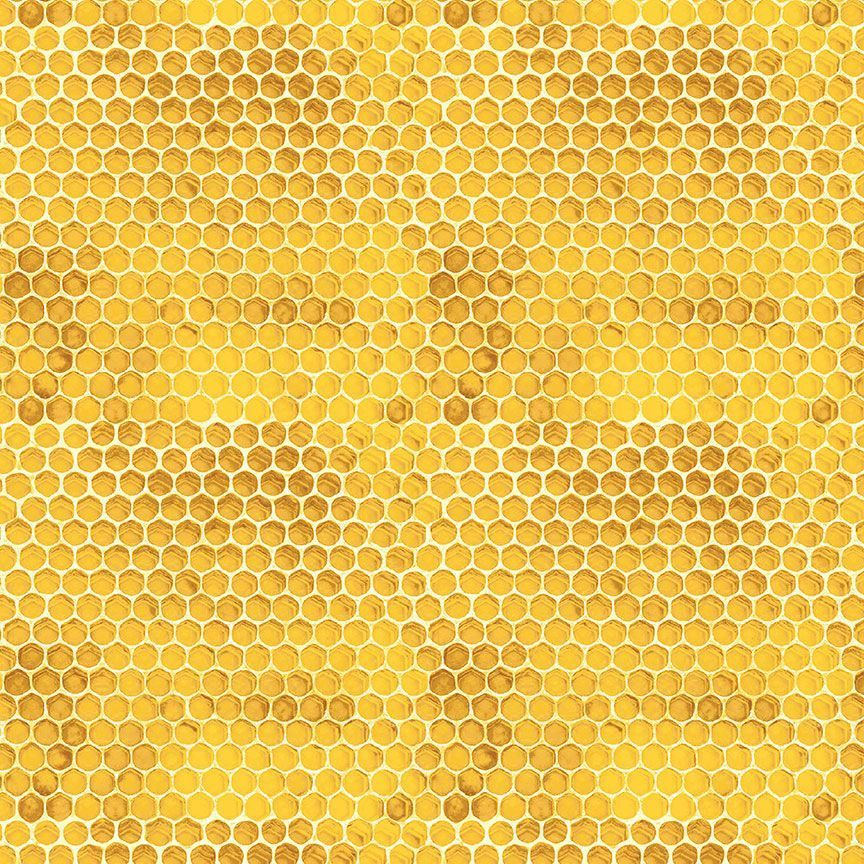 Timeless Treasures Bee CD2393 Honey