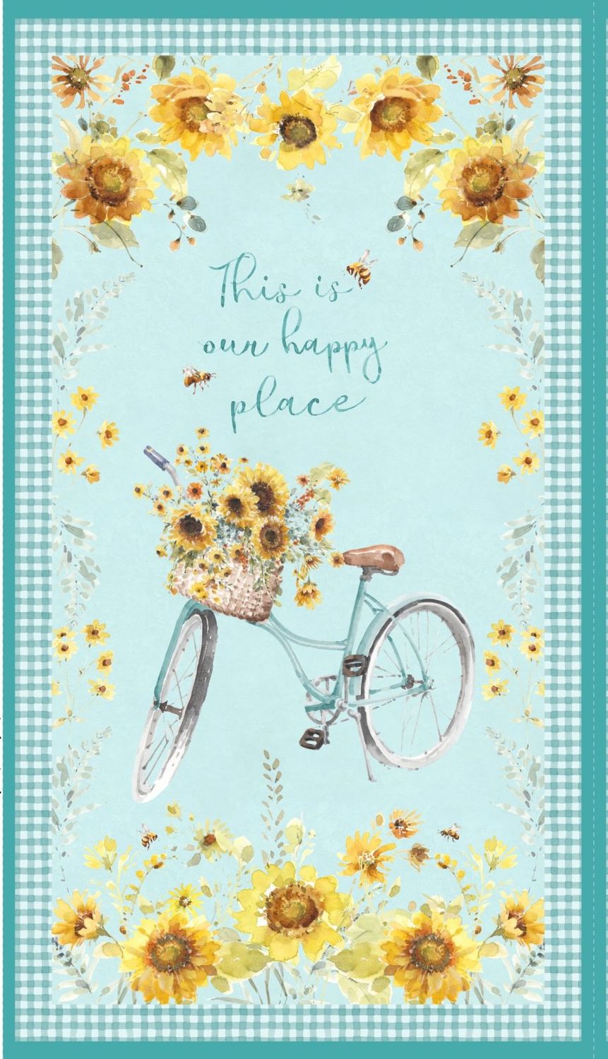 Wilmington Sunflower Sweet Panel 17790 475
