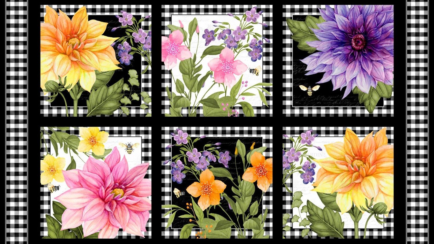 Wilmington In Bloom Panel 33879 913