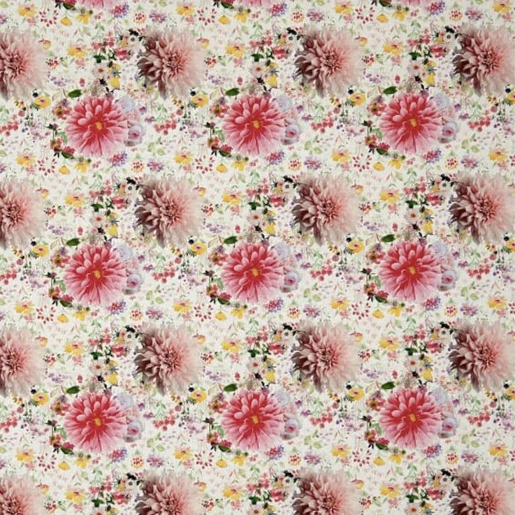 Stoffabrics Un Jour En Ete 1 Flowers Peony