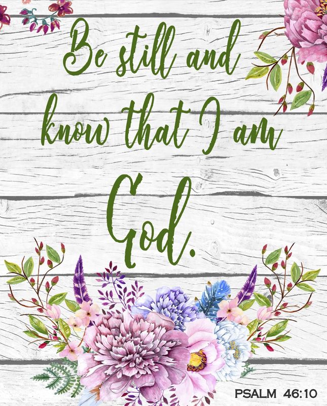 David Textiles Floral Bible Verse Panel AL 3990 9C 1 Multi