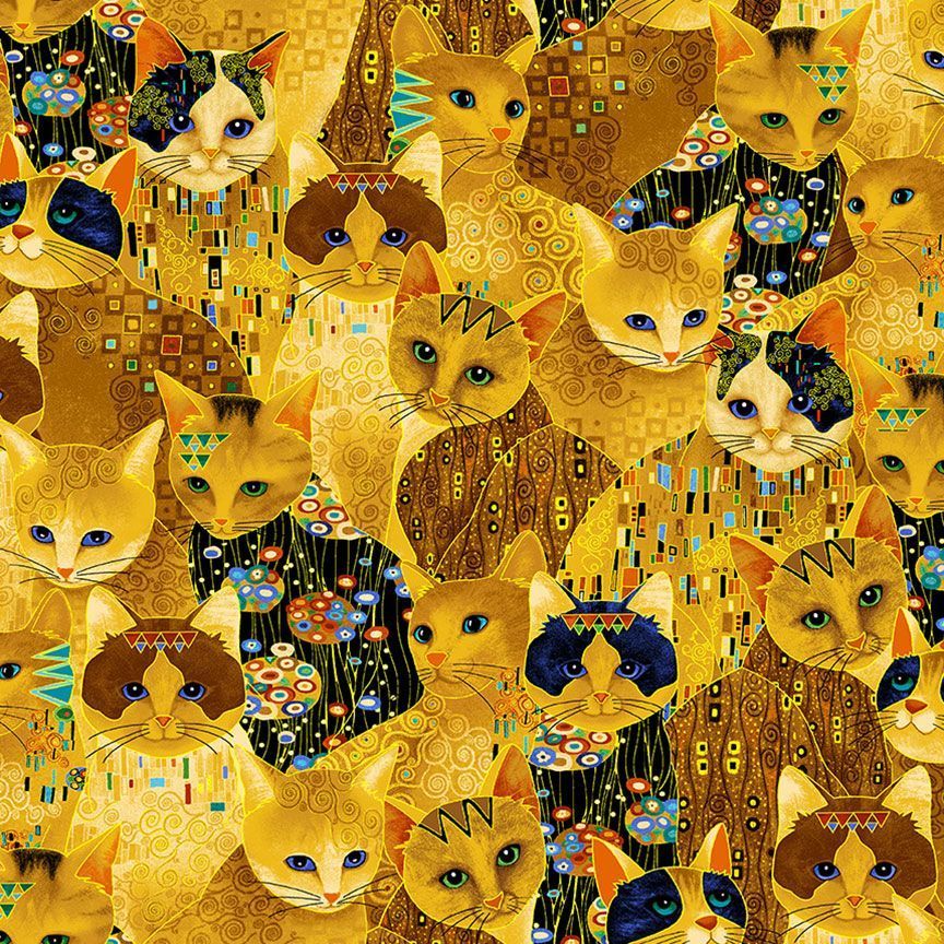 Timeless Treasures Cleo CM1881 Gold