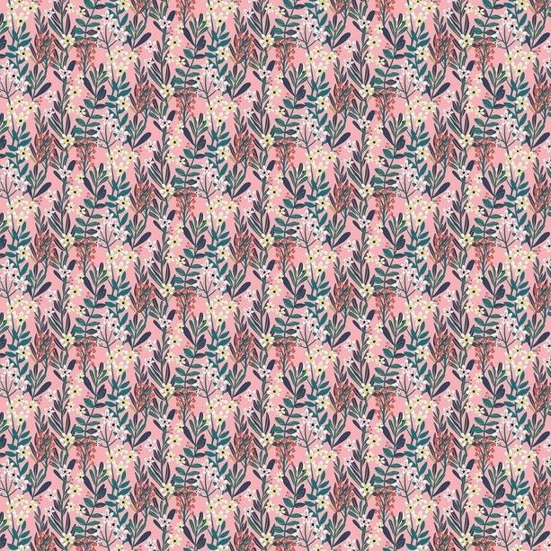 Blend Fabrics Floral Pets 129 101 05 1