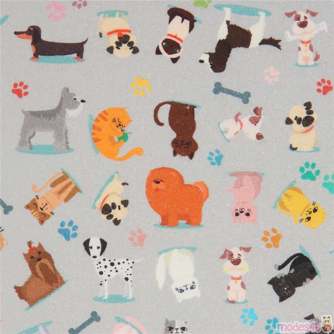 Stoffabrics Animo 4 Gray Pet Toss