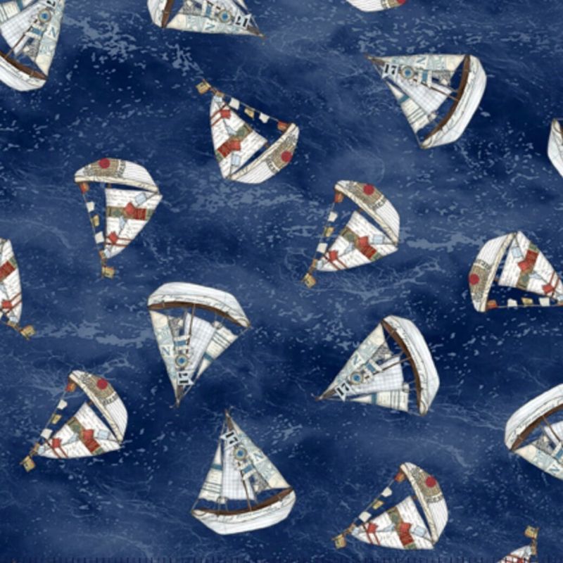 Quilting Treasures Set Sail 1649-28493-N