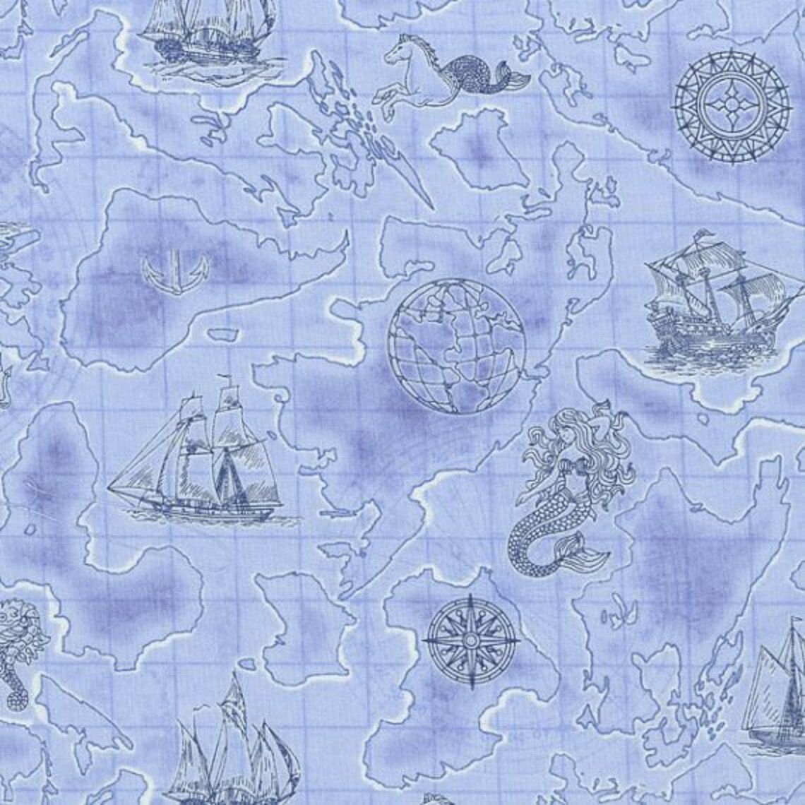 RJR Fabrics Anchors Aweigh 0939 002