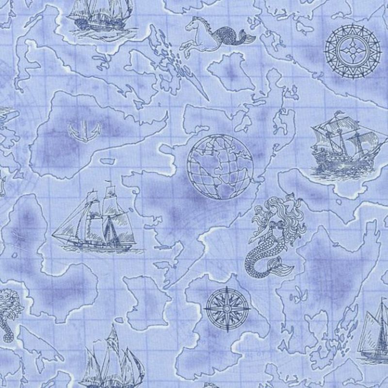 RJR Fabrics Anchors Aweigh 0939 002