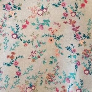Stof France Printemps 3 Beige Floral