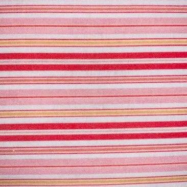 Stof France Un Jour En Ete 8 Pink Stripe
