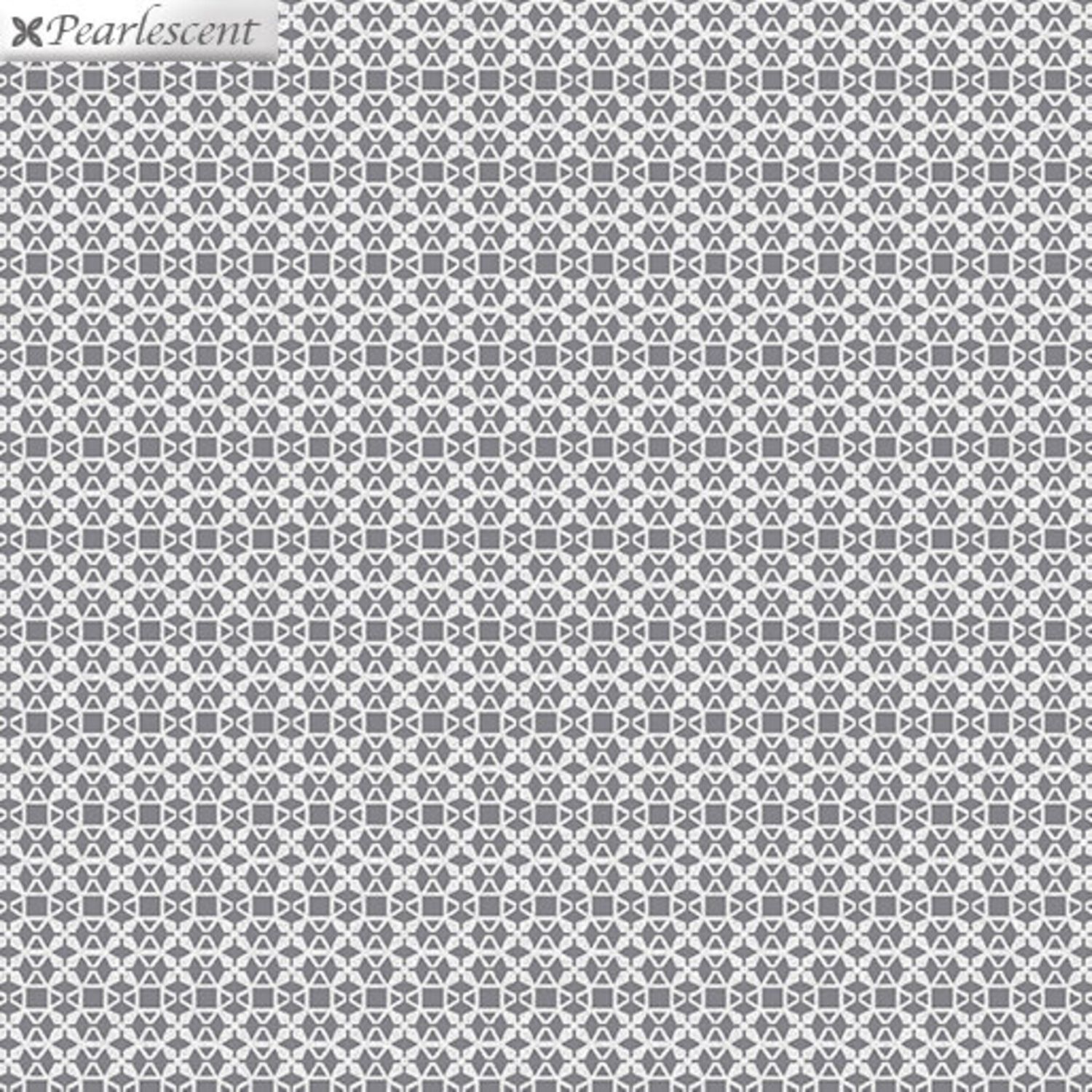 Benartex Shimmer &amp; Shine Shimmery Lattice Gray