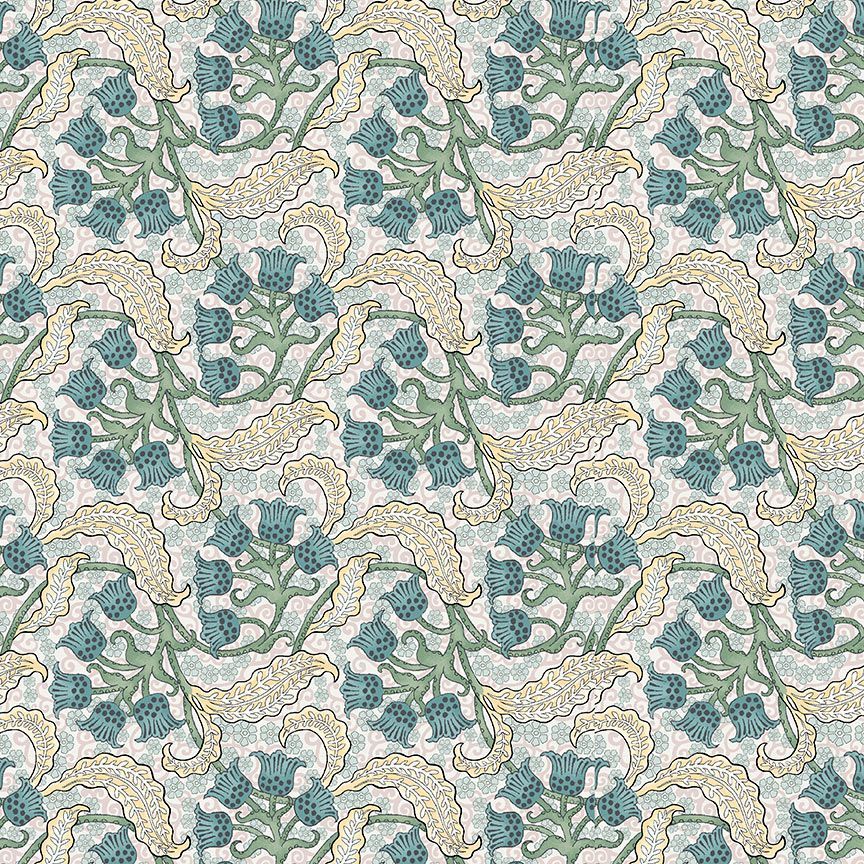 Timeless Treasures Fleur CD1738 Cream