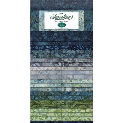 Wilmington Batiks Shoreline Jelly Roll