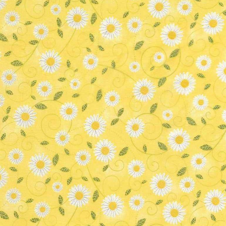 Timeless Treasures Gail C5498 Yellow