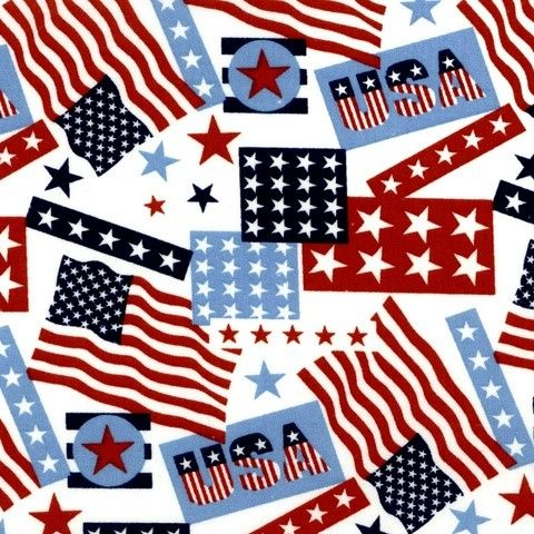 Choice Fabrics Patriotic Prints BD-49527-A03