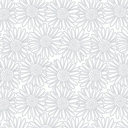 Henry Glass Quilter&#39;s Flour VI 1688-01W