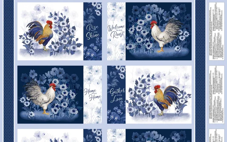 Wilmington Home To Roost Placemat Panel 39708 415
