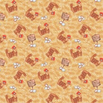 Blank Quilting Barnyard Boogie A7373 033 Tan