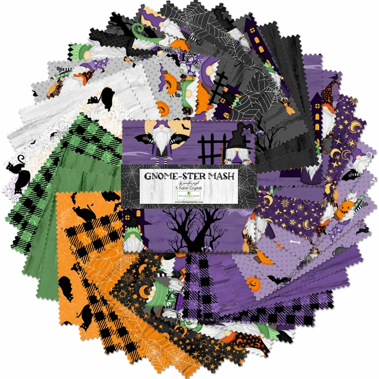Wilmington Gnome-ster Mash Charm Pack