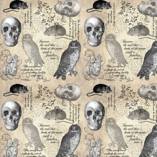 Blank Quilting All Hallows Eve 8123 040 Ecru