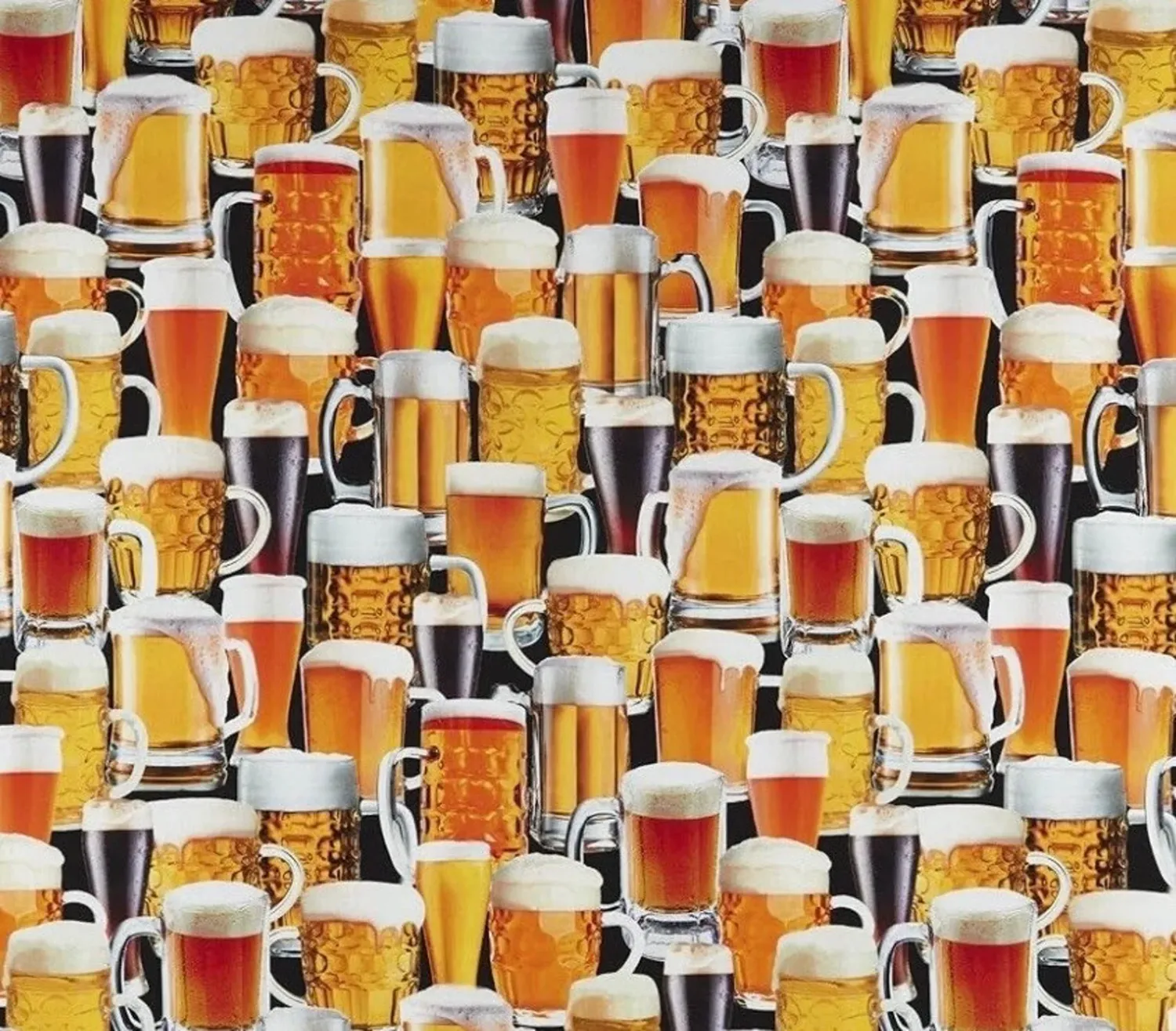 Benartex Ale House Beer Mugs Amber