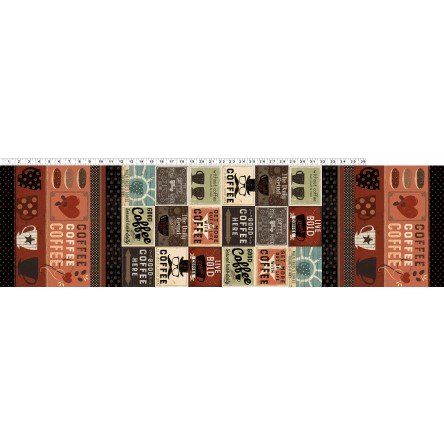 Clothworks Espresso Yourself Y2249-55 Multi Color
