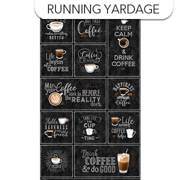 Northcott Cafe Culture Coffee Blocks 24485 99