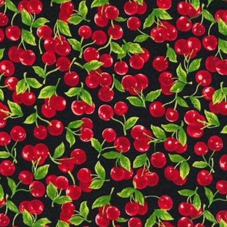 Fabri-Quilt Fresh Harvest Cherries 112-28711