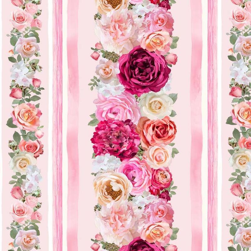 Timeless Treasures Rose CD3141 Pink