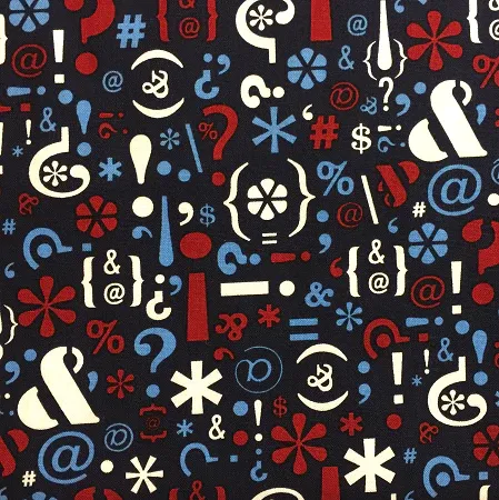 Robert Kaufman Writer&#39;s Block 11860-9 Navy