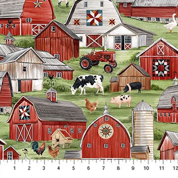 Northcott Homegrown Happiness DP24359-74