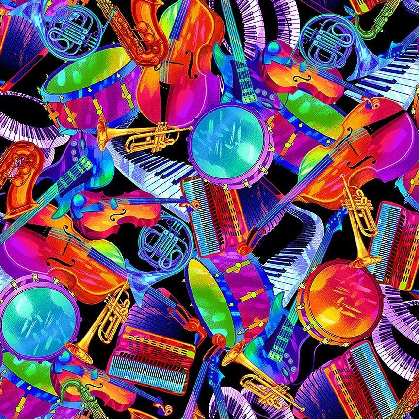 Timeless Treasures Music CD2231Bright