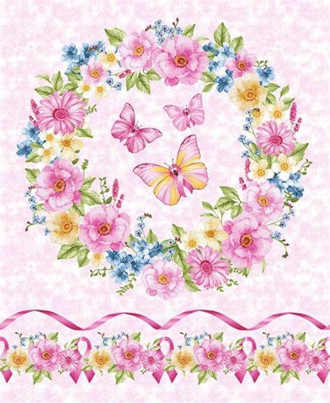 Studio E A Pink Celebration Panel 7312P 22
