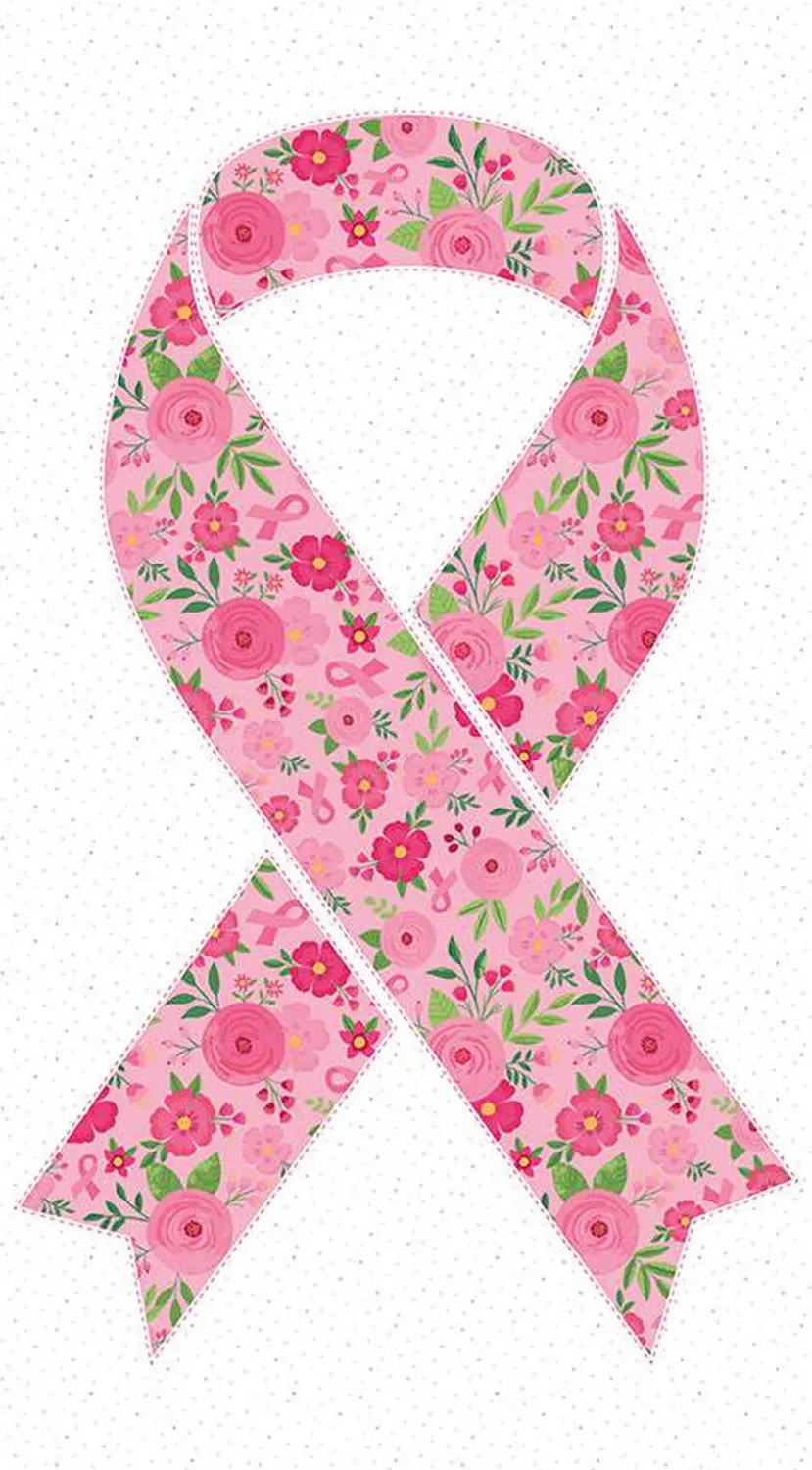 Riley Blake Strength In Pink Panel P12626