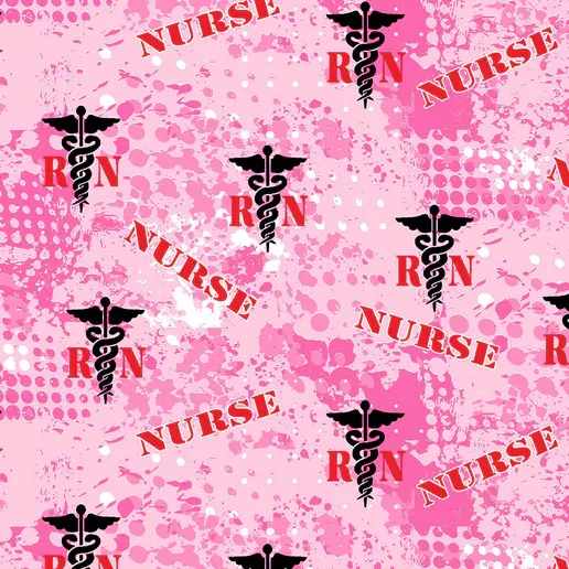 Sykel Enterprises Military Prints 1180-Nurse Abstract Geo