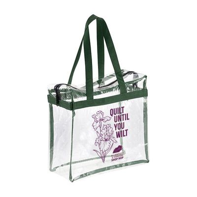 Shop Hop 2025 Clear Zip Box Tote