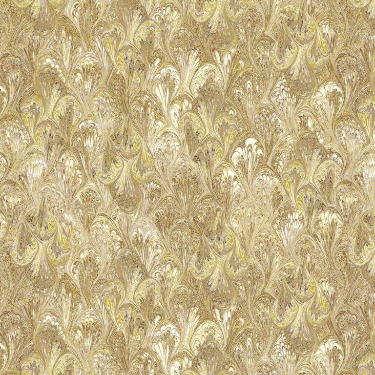 Benartex Harvest Festival Marble Cream