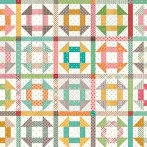 Riley Blake 108&quot; Prairie Home WB15580 Cream
