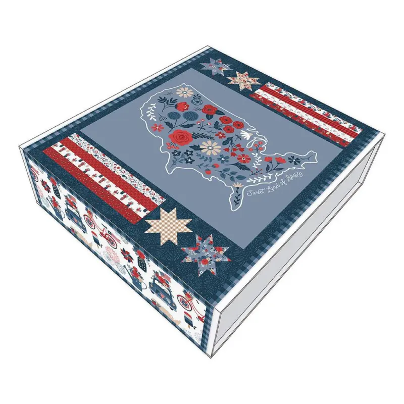Riley Blake Sweet Land Of Liberty Panel Quilt Kit