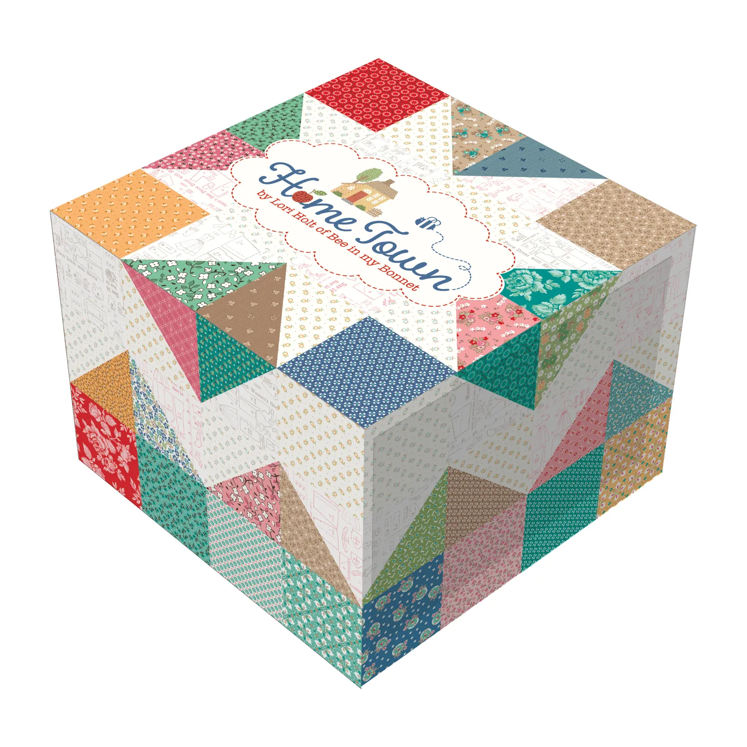 Riley Blake Home Town Friendship Star Table Topper Kit