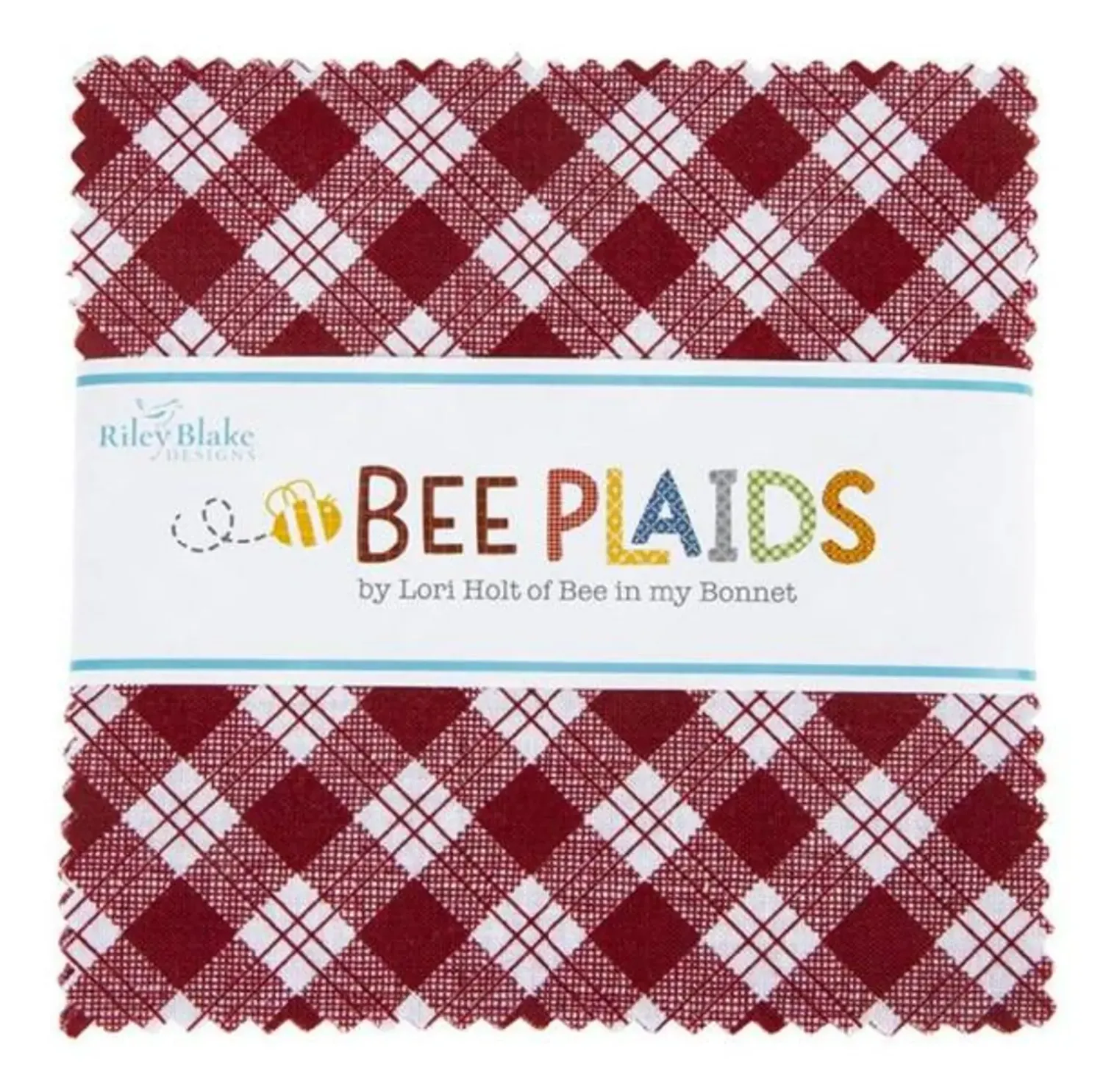 Riley Blake Bee Plaids Layer Cake