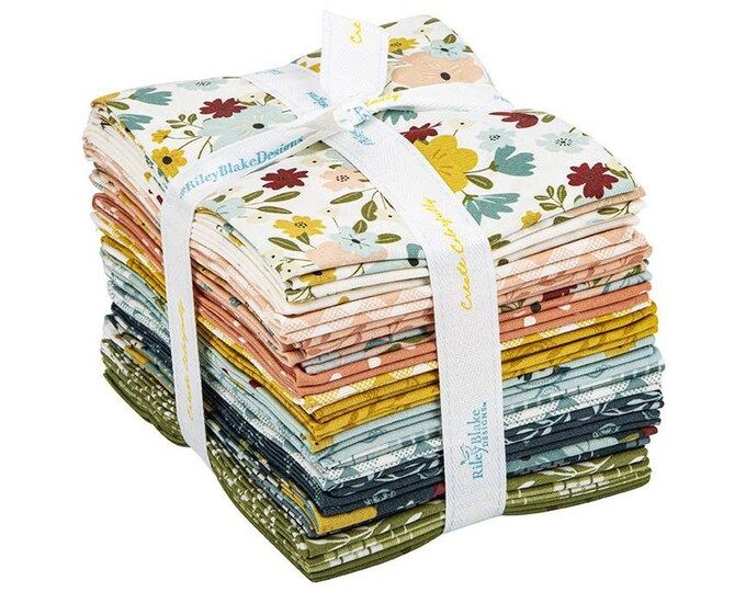 Riley Blake Ally&#39;s Garden 22pc Fat Quarter Bundle