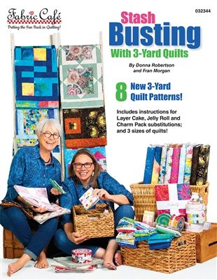 Fabric Cafe Stash Busting With 3-Yard Quilts Book