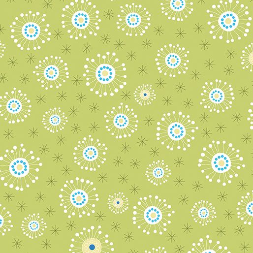 Benartex Tiny Secrets Fairy Lights Grass
