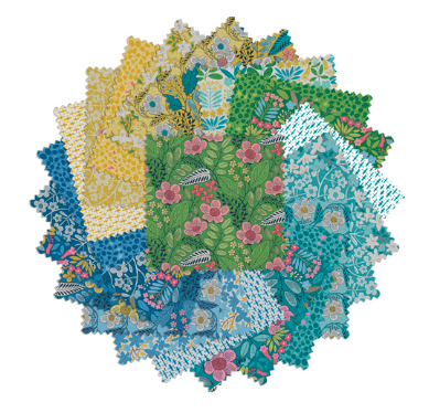 Benartex Blooming Color 2 Charm Pack